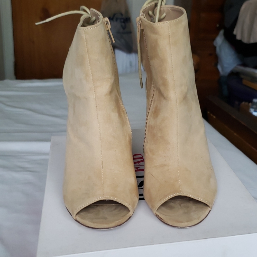 Just fab Jacklin Wedge heels.